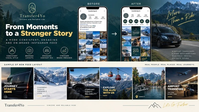 Transfer4Yo visual brand development